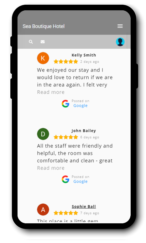 View all your reviews in one place